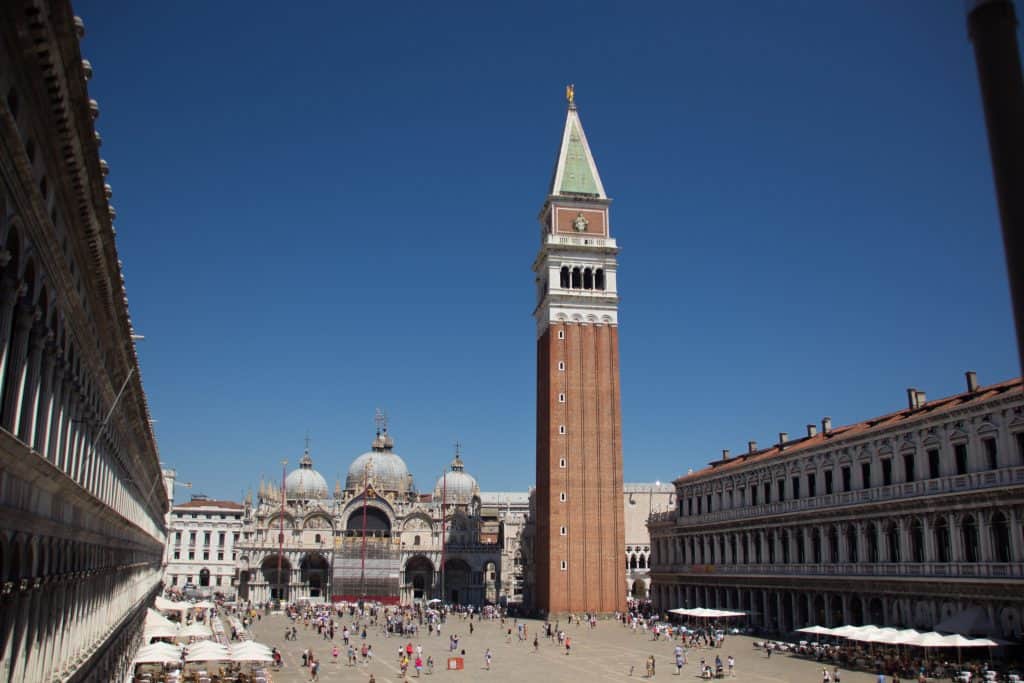Museo Correr a Venezia: vista su Piazza San Marco