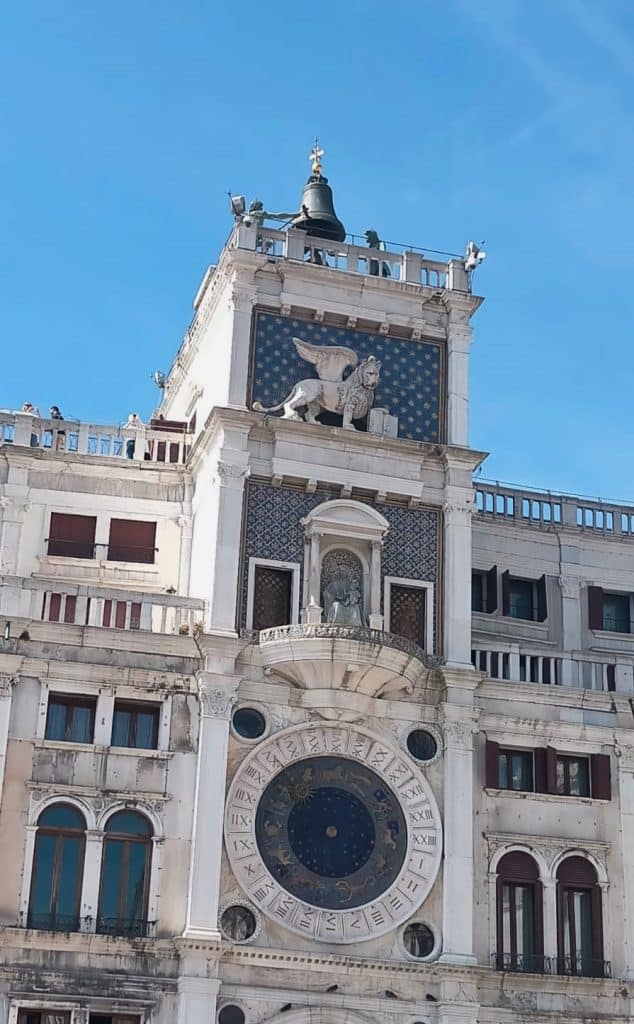 La Torre dell'orologio, tra le attrazioni di Venezia 